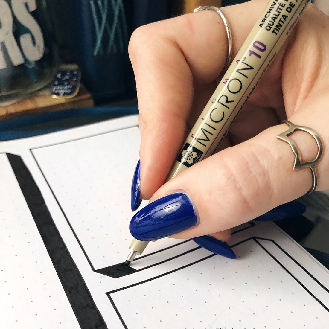 Pigma Micron Fine Line Black Pens, 12 Packs: 3 ct. (36 total)
