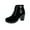 Black, variant on TKYCMSUAKI Boots for Women, Platform Boots for Women, Heeled Combat Boots Chunky Heel Booties Round Toe Lace Up High Heel Ankle Boots