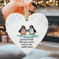 thumbnail image 4 of Adorno de corazón con animales y amistad Una forma significativa de expresar «mi persona» Amistad eterna Colgante acrílico 2D con forma de corazón, 4 of 5