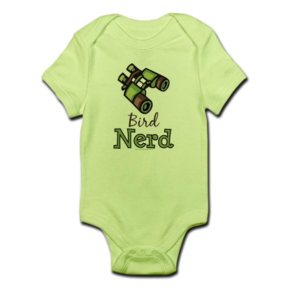 CafePress - Bird Nerd Birding Ornithology Infant Onesie - Baby Light Bodysuit