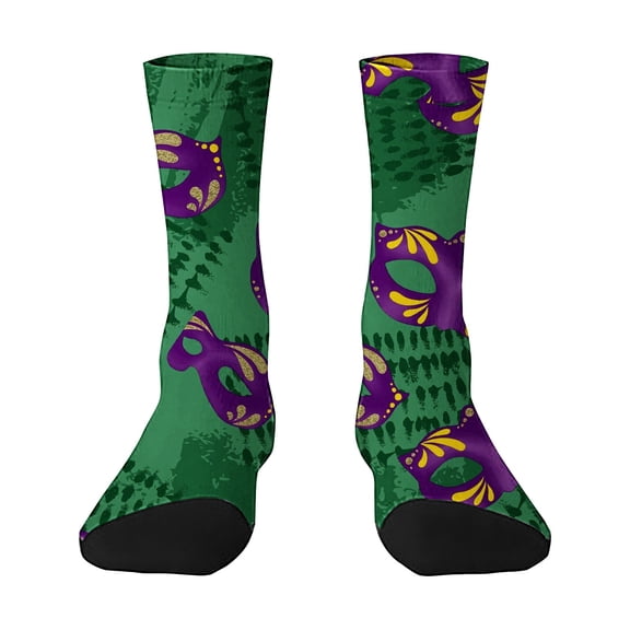 Carnival Winter Socks for Women Knitted Winter Clothing Cushioned Fitness Compression Unisex Warm Socks Hot Pink