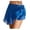 Blue, variant on Sarong Wraps for Women Chiffon Beach Swimsuit Coverup Sheer Short Bathing Suit Cover Up Skirt for Swimwear