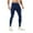 Navy, variant on Men's High Performance Leggings Quick Dry Cool Compression Fit Tights Pants Solid Color Leggings