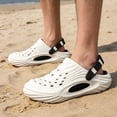 thumbnail image 7 of CHICVOMEY Mules for Men Lightweight Non Slip on Quick Dry Closed Toe Breathable Water Shoes Driving Beach Outdoor Sports Summer, 7 of 7