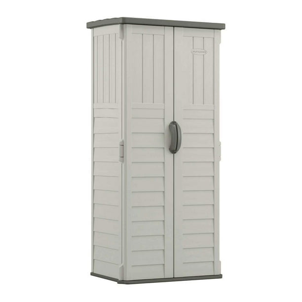 Suncast BMS1250 22 Cubic Feet Resin Versatile Vertical Storage Shed