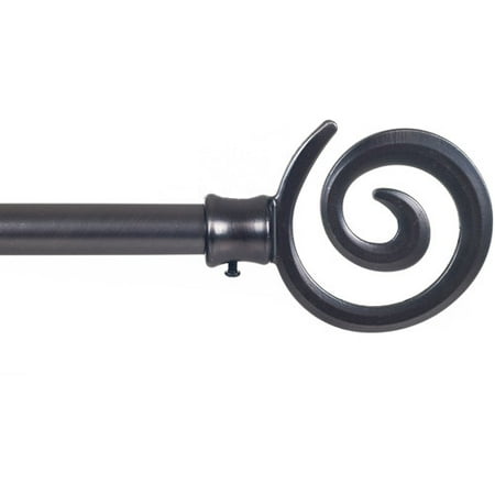 - Somerset Home Spiral Curtain Rod, 3/4
