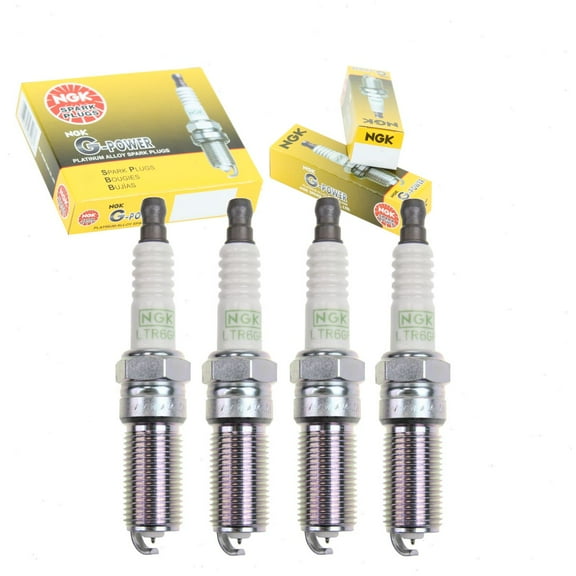4 pc NGK G-Power Spark Plugs compatible with Chevrolet Traverse 2.0L L4 2018-2019