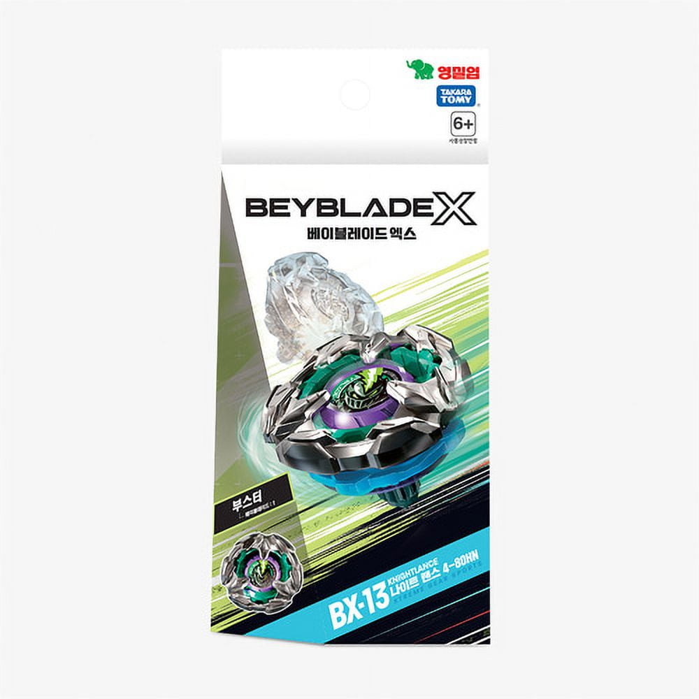 Takara Tomy Beyblade X BX-13 Booster Knight Lance 4-80HN Four Eighty High Needle Right Spin