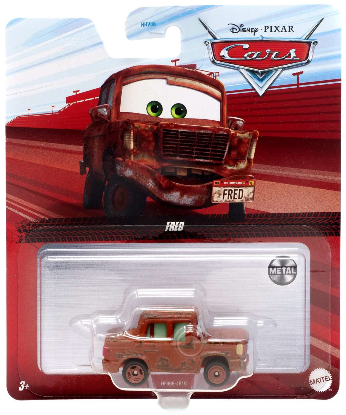 Disney / Pixar Cars Metal Fred Diecast Car