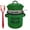 Green, variant on Large Enamel Food Storage Jars with Lids Airtight Pantry Organization Flour Rice Pasta Dry Food Kitchen Use