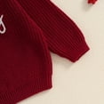 thumbnail image 5 of Toddler Baby Girl Boy Merry Christmas Sweaters Jolly Long Sleeve Crewneck Warm Knit Pullover Sweatshirt Tops Cute Fall Winter Clothes, 5 of 8