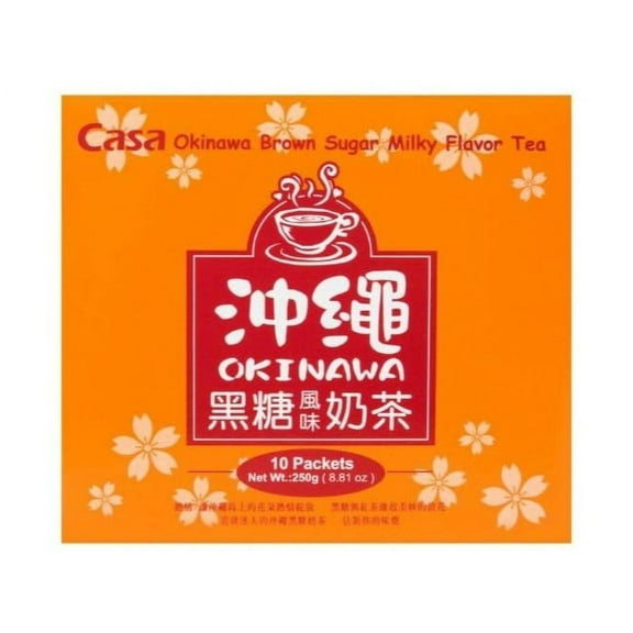 Casa Okinawa Brown Sugar Milk Tea 8.81 Oz (Pack of 1)