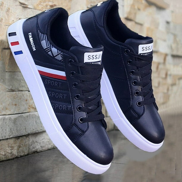 Zapatillas vulcanizadas blancas para ninos zapatos comodos planos baratos para hombres zapatillas de moda otono primavera 2022 Tan Jianjun unisex Walmart en linea