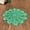 Green, variant on 5" Crochet Doilies Hollow Vase Mat Round Lace Small Centerpiece Drinks Coasters for Kitchen Dining Picnic Coffee Table and Wedding Banquet Pack Set of 7 Dark Red Color