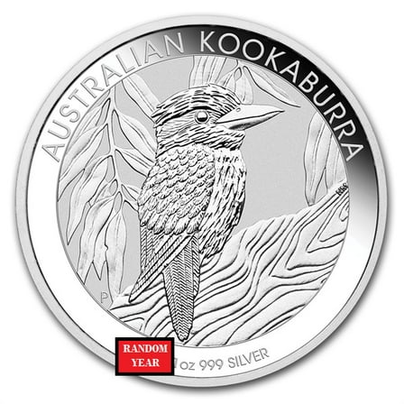 Random Year - 1 oz Silver Australian Kookaburra BU