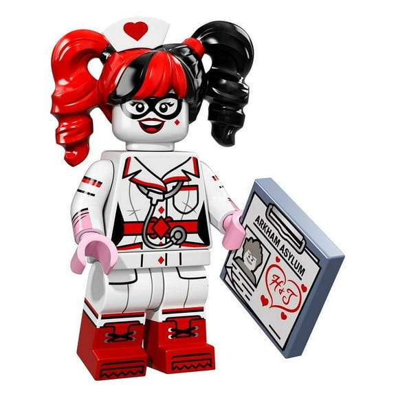 DC LEGO Batman Movie Harley Quinn Minifigure [Nurse] [No Packaging]