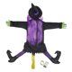 thumbnail image 5 of Bruja estrellada iluminada contra un árbol con luz, decoración para exteriores, multiusos, divertida para piernas violetas, 5 of 9