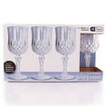 thumbnail image 4 of Simcha Collection Crystal Like Wine Plastic Glasses 8 oz Pack of 100, 4 of 5