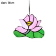 thumbnail image 2 of Decoración colgante de pared plana con vidrieras para el alféizar de la ventana y el jardín, 2 of 5