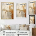 thumbnail image 4 of Designart "Serene Art Of Modern Scandinavian In Minimalism IV" Modern Scandinavian Floater Framed Canvas Prints, 4 of 5