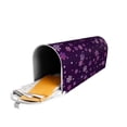 thumbnail image 3 of Lsque Purple Snow Flakes Mailbox Cover Standard Size ,Magnetic Mailbox Covers Post Wraps Letter Box Cover -21x18 in, 3 of 9