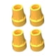 thumbnail image 2 of 4 Piezas de Puntas de Bastón de Goma 7/8 Pulgadas Sunnimix Reemplazos Resistentes al Desgaste Amarillo, 2 of 7