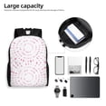 thumbnail image 6 of Haiem Breast Cancer Awareness (4) Backpack - Stylish and Durable 15-inch Laptop Backpack with Waterproof Oxford Fabric, 6 of 8
