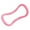 Pink, variant on YUEVE Yoga Ci Rcle Stretch Resistance Ring Pi Lates Bodybuilding Fitness Workout Tools Workout Fitness PP Material Non Handles Massage Point Design Cork Gasket Material 3/16 Yoga Props Bolster Yoga