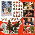 thumbnail image 4 of ToyKingdee Chicken Advent Calendar, Hanging Decorations for Xmas Tree, 24 Days ChristmasCountdown Toys with 24pcs Acrylic Chicken Ornaments Christmas Advent Calendar, 4 of 5