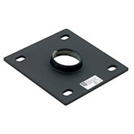 Chief CMA-115 6.0 x 6.0 inches Ceiling Plate with 1.5-inch NPT Opening - Black