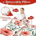 thumbnail image 3 of Pioneer Flower Floral Print Pattern Toddler Nap Mats for Kids Preschool,Sleeping Mat Bag or Kids,Toddler Sleeping Bag,Toddler Nap Mat or Daycare, 3 of 6