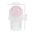 thumbnail image 3 of Miangastore 6Pcs Essential Bottle Rollers Essential Oil Bottle Balls Replacement Small Bottle Rollers, 3 of 9