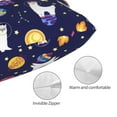 thumbnail image 3 of Balery Lama in Space Funda de Cojín Estampada, Regalos para Mujeres, Regalos de Amor para Ella, Regalos para Novia o Esposa, Funda de Almohada-20"x30", 3 of 6