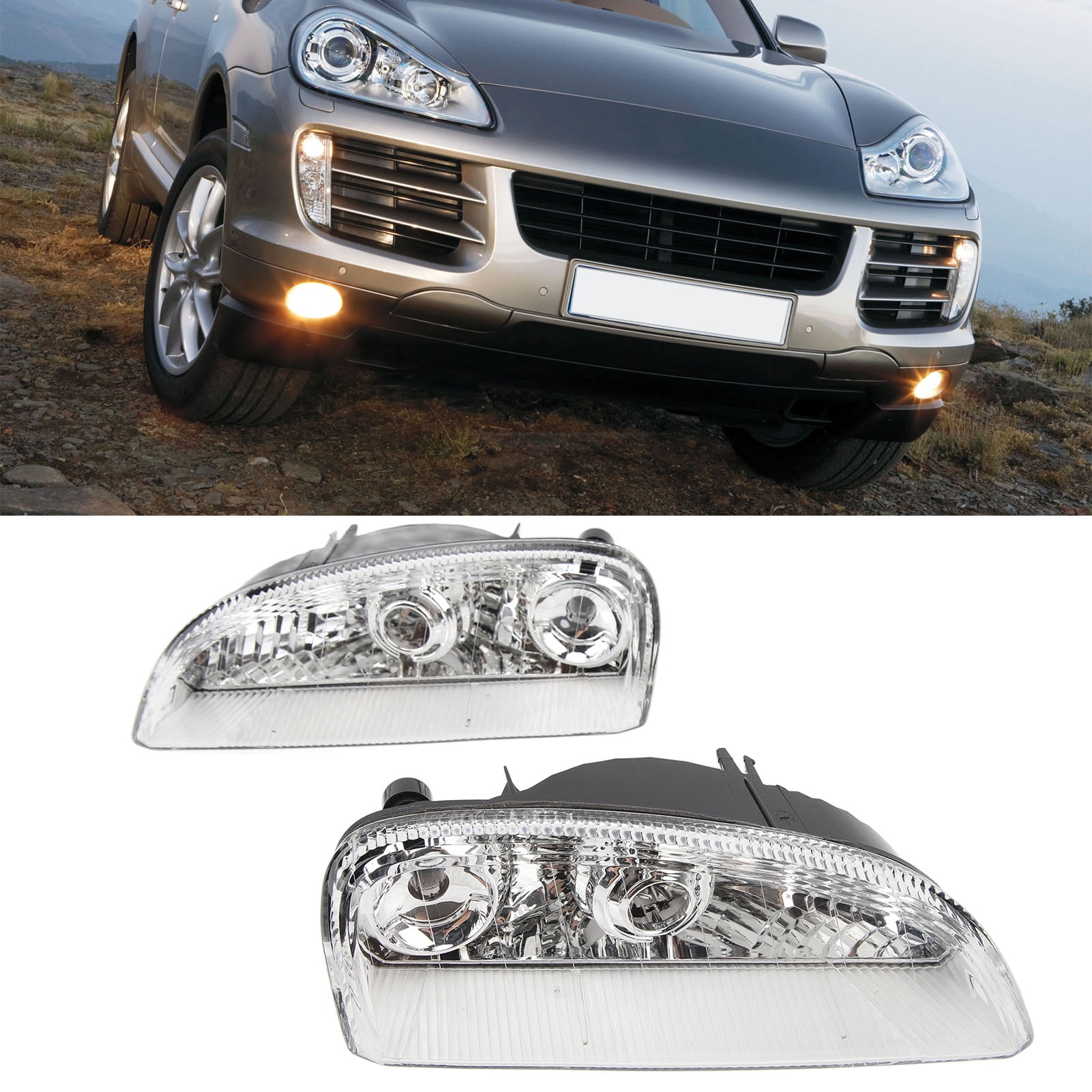 Turn Signal Cover, Perfect Replacement 95563118102 Front Daytime