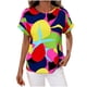 thumbnail image 1 of Tank Tops para las Mujeres, de Moda Impreso de Manga Corta Cuello Redondo Casual Top Hecho de Poliéster Suave para el Uso Diario de Verano, Tank Tops Largas para las Mujeres, 1 of 4