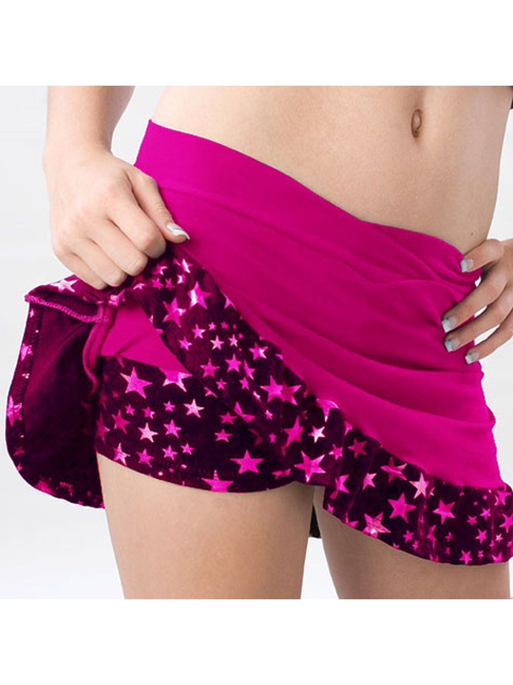 hot pink cheer shorts