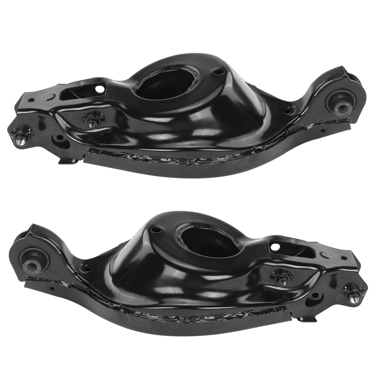 Detroit Axle - Rear Control Arms Sway Bars for 09-15 Honda Pilot 08-13 MDX, 4 Upper Lower Control Arms with Ball Joint 2 Sway Bars 2009 2010 2011 2012 2013 2014 2015 Replacement Suspension Kit