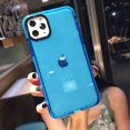 thumbnail image 3 of Funda de teléfono a prueba de golpes de color fluorescente para iPhone 16 Pro Max 15 14 13 12 11 X XS XR 7 8 Plus SE Funda de silicona suave transparente, 3 of 5