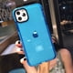 thumbnail image 3 of Funda de teléfono a prueba de golpes de color fluorescente para iPhone 16 Pro Max 15 14 13 12 11 X XS XR 7 8 Plus SE Funda de silicona suave transparente, 3 of 5