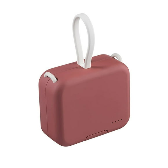 TopLLC Mini Power Bank And Phone Holder,The Back Of The Handbag Comes With A Built-in Power Bank And Phone Holder