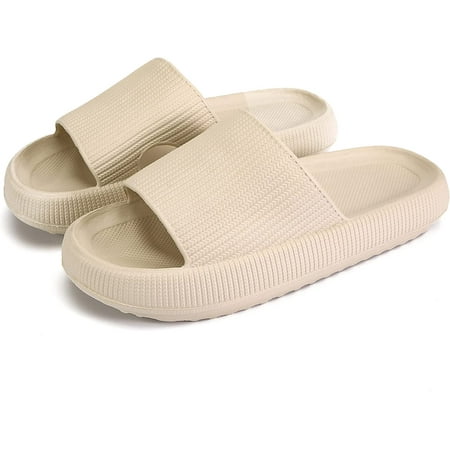 

Fufuyan Pillow Slippers Unisex Massage Foam Bathroom Slippers