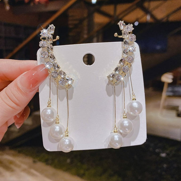 Ladies tassel earrings deals