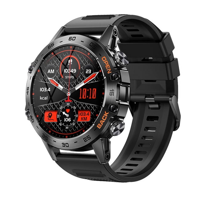 Reloj inteligente K52 con control del ritmo cardíaco, Bluetooth, información de llamadas, pulsera inteligente, reloj deportivo