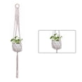 thumbnail image 3 of Flower Pot Hanger Indoor Outdoor Plants Hanging Basket Cotton Rope Plant Pot Holder, 3 of 8