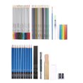 thumbnail image 2 of H & B 51 unids/set Kit de dibujo lápiz de madera lápices de dibujo arte, 2 of 8