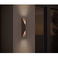 thumbnail image 3 of Sonneman 7102.72-WL Prisma 18" Tall Integrated Led Outdoor Wall Sconce - Bronze, 3 of 3