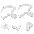 thumbnail image 2 of 4pcs DIY Biscuit Baking Mold Umbrella Shape Baking Mold Stainless Steel Mold Tool, 2 of 8