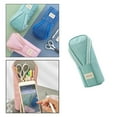 thumbnail image 4 of LOVIVER Cloth Pen Case Supplies Large Capacity Handheld Stationery Storage Organizer Green, 4 of 6