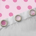 thumbnail image 4 of Manfei Romantic French Dots Blackout Curtains Set of 2 (38x54 Each),Geometric Circles Curtains and Drapes,Princess Pink Living Room Curtains,Microfiber Bedroom Decor, 4 of 6
