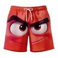 thumbnail image 3 of Shorts en Mélange Léger Effet Lin pour Tenue Estivale Décontractée avec Coupe Décontractée et Design à Poches Cargo, 3 of 3
